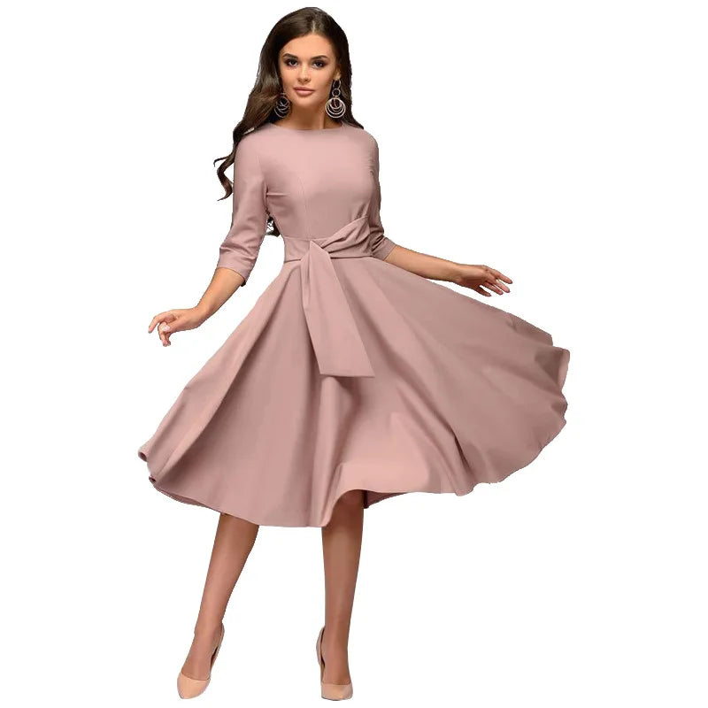 Elegant swing dress