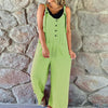 Sleeveless bag loose jumpsuits