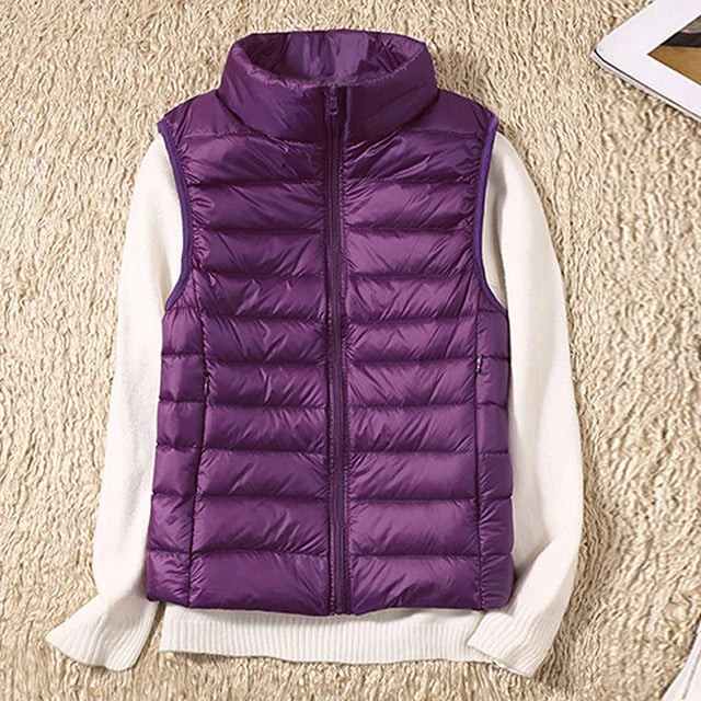 Body warmer without sleeves