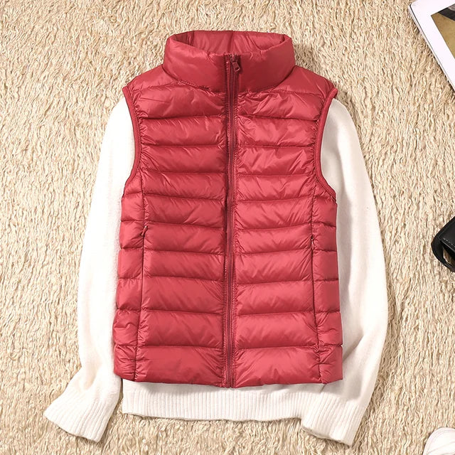 Body warmer without sleeves