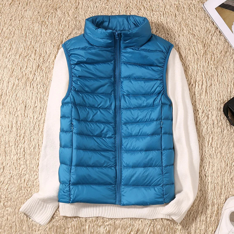 Body warmer without sleeves