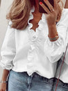 Summery ruffled shirt