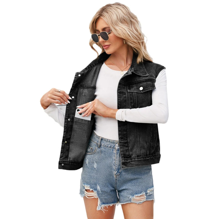 Denim Vest Tank Top