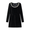 Women's - Long SLeeve Short Dress - Stylish and Comfortable - Perfect for Any Occasion