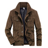 Thin corduroy jacket for men