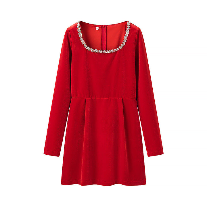 Women's - Long SLeeve Short Dress - Stylish and Comfortable - Perfect for Any Occasion