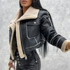 Elegant leather jacket