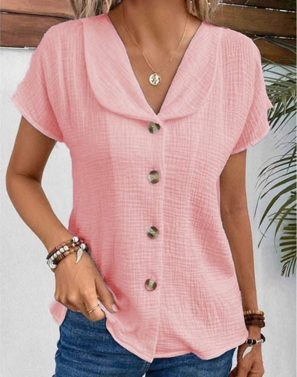 Stylish button top