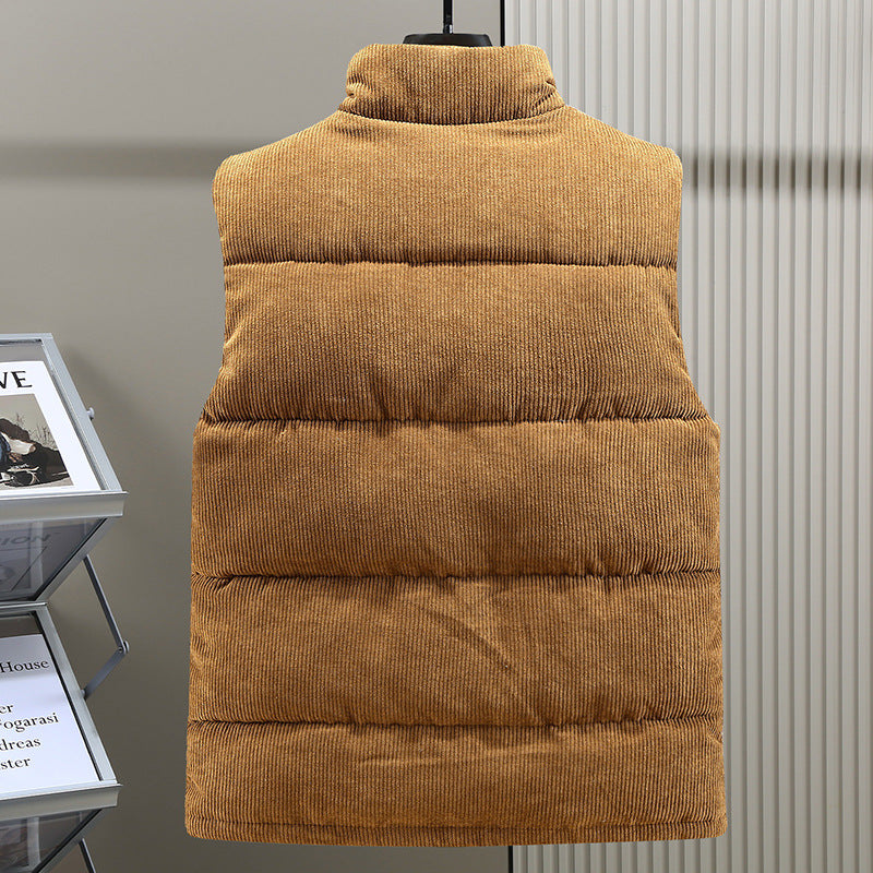Men's - Stylish Waistcoat - Warm Fabric - Perfect for Formal Occasions