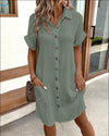 Comfortable shirt dress