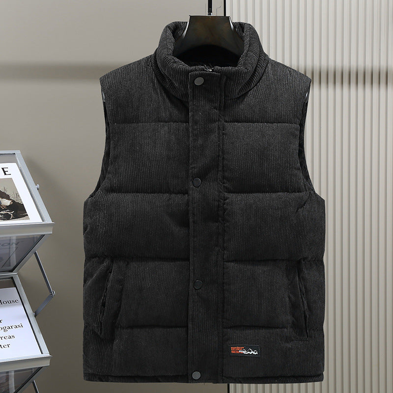 Men's - Stylish Waistcoat - Warm Fabric - Perfect for Formal Occasions