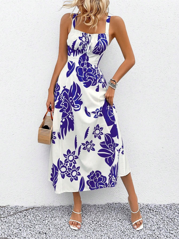 Women's - Backless Slim Dress - Spaghetti Strap Design - Perfect for Summer Events - Elegant and Stylish Look