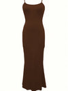 Women's - Waist Accentuating Bodycon Dress - Slimming Spaghetti Strap Style - Perfect for Any Occasion