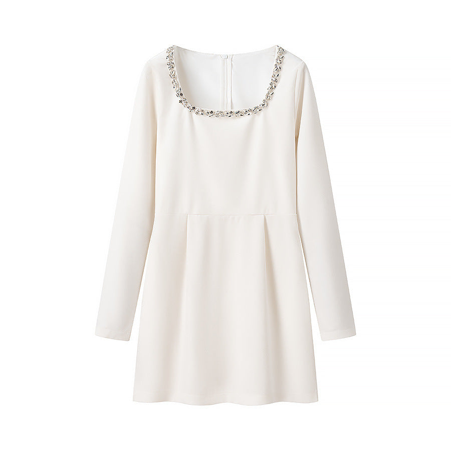 Women's - Long SLeeve Short Dress - Stylish and Comfortable - Perfect for Any Occasion
