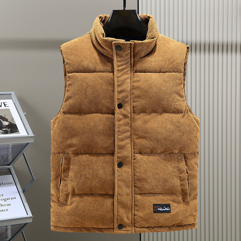 Men's - Stylish Waistcoat - Warm Fabric - Perfect for Formal Occasions