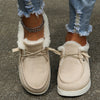 Elegant winter sneakers with fur lining