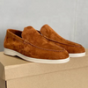 Men's - Suede loafers for stylish elegance - Versatile and Comfortable - Perfect for Any occasions