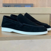 Men's - Suede loafers for stylish elegance - Versatile and Comfortable - Perfect for Any occasions