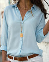 Women's - Light and Casual Blouse - Soft Fabric - Stylish Everyday Wear Top - Comfortable and Versatile Fashion Piece
