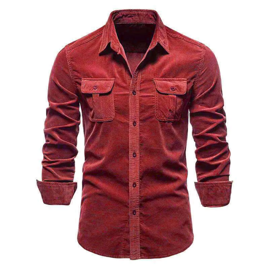 Men's - Classic Corduroy Shirt - Stylish & Comfortable - Timeless Wardrobe Essential