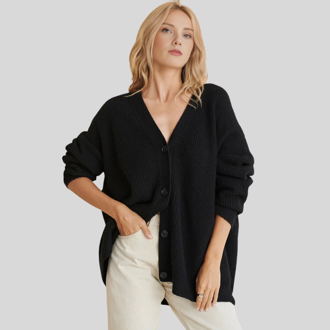 Casual cocoon cardigan