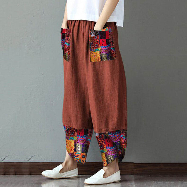 Wide, airy trousers