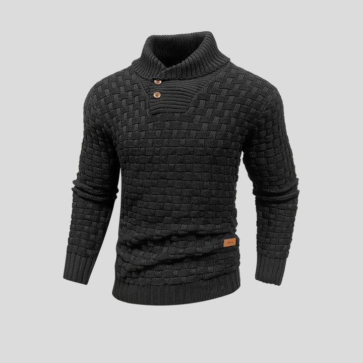 Men- Fashionable Thermal Jumper - Cosy Knit Style - Perfect for Cold Weather - Stylish Wardrobe Essential