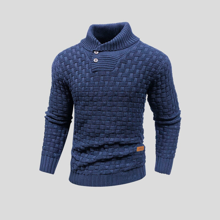 Men- Fashionable Thermal Jumper - Cosy Knit Style - Perfect for Cold Weather - Stylish Wardrobe Essential