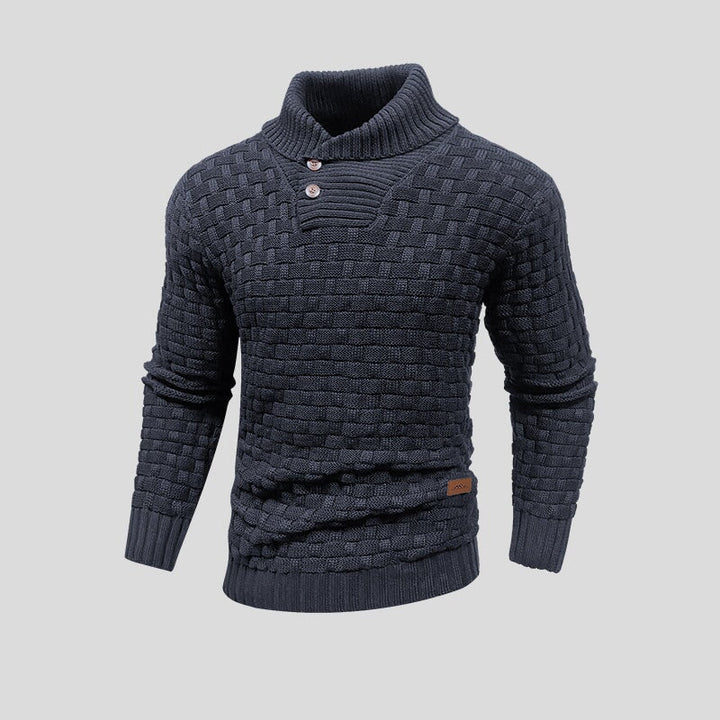 Men- Fashionable Thermal Jumper - Cosy Knit Style - Perfect for Cold Weather - Stylish Wardrobe Essential
