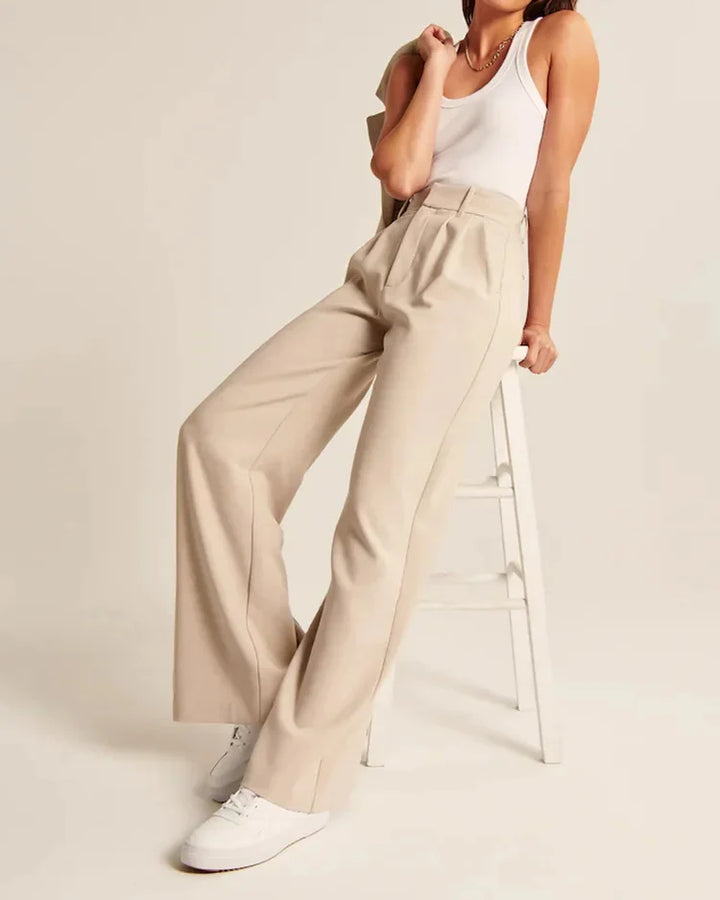 Oversized elasticated trousers