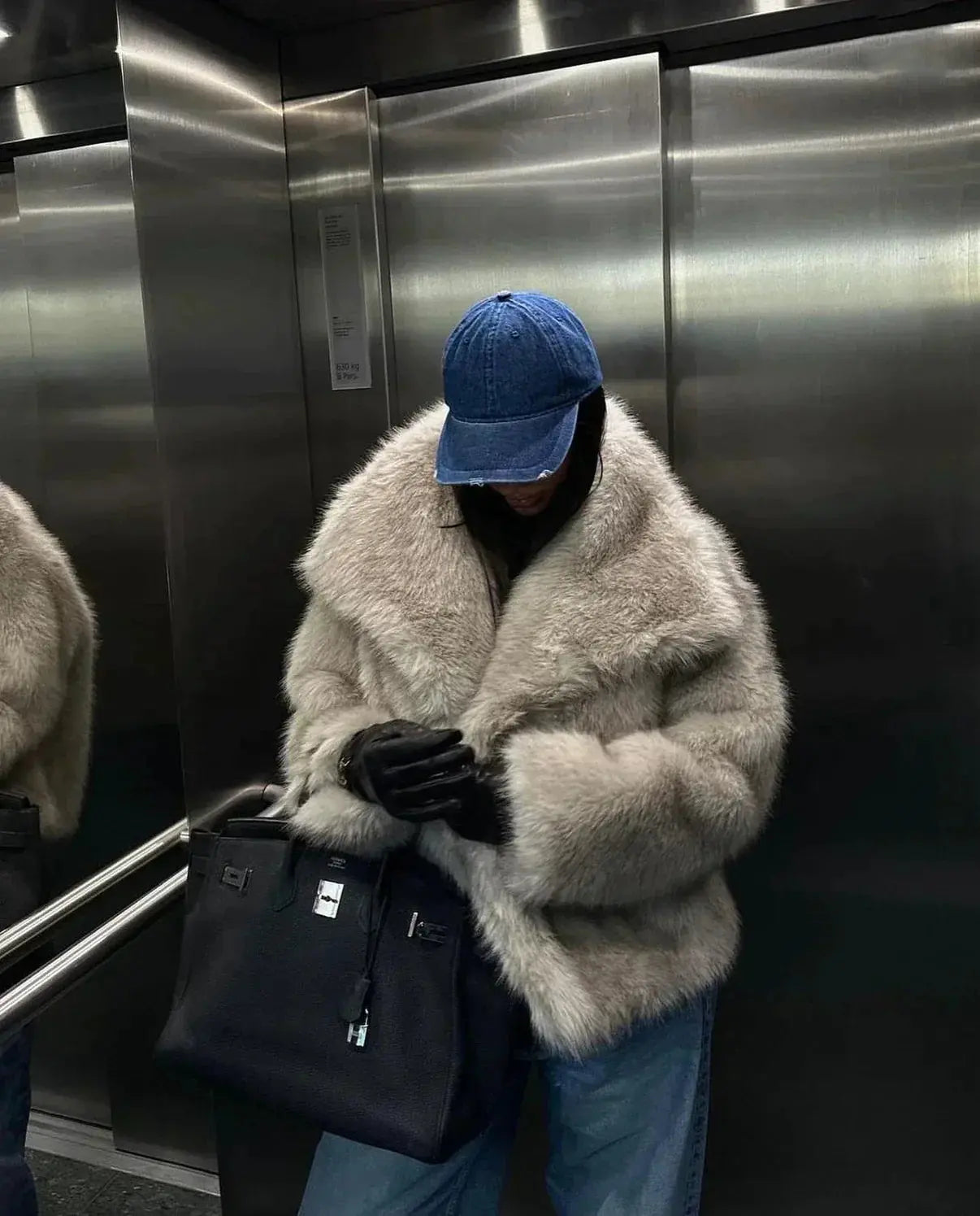 Gisele | Faux fur coat