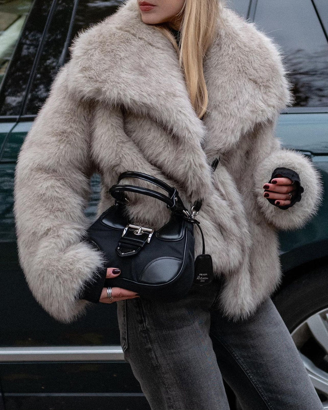 Jacket Made Of Faux Fur