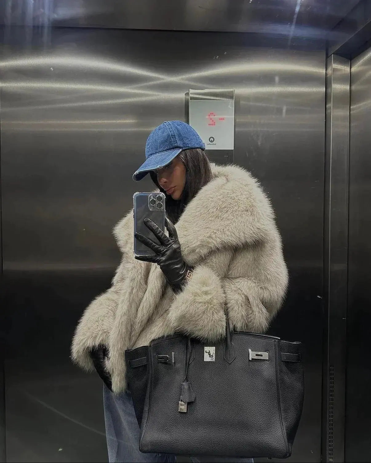 Gisele | Faux fur coat