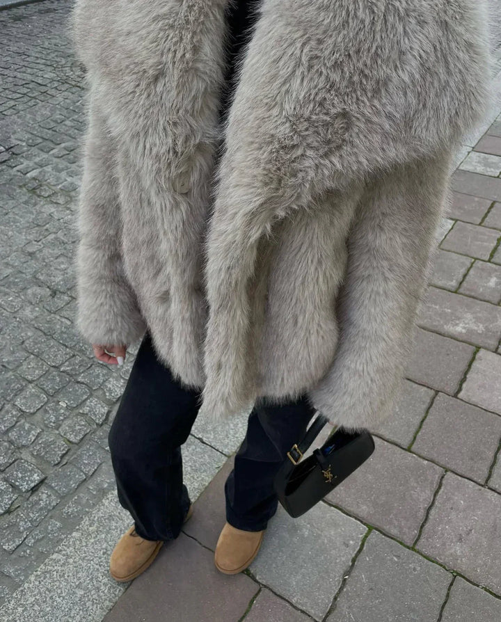 Jacket Made Of Faux Fur