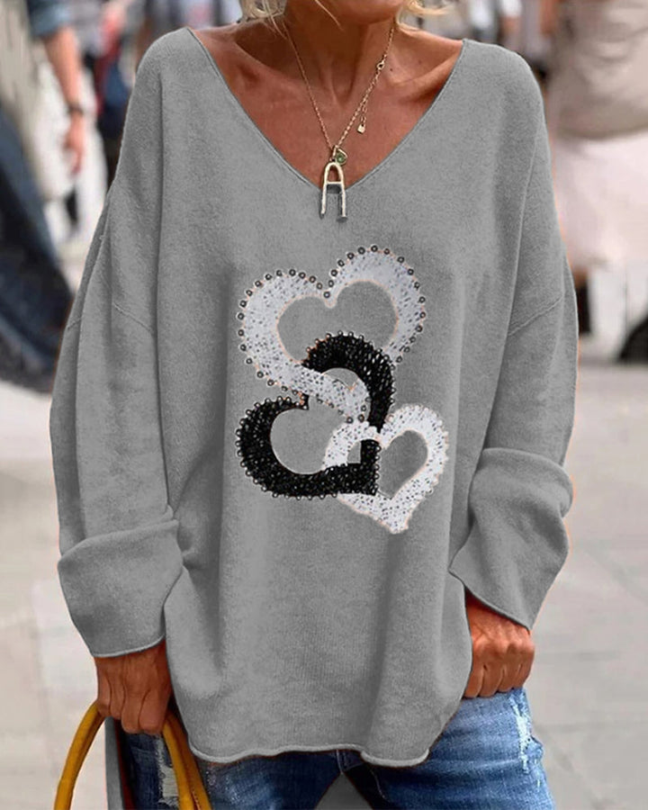 Stylish sweatshirt for women