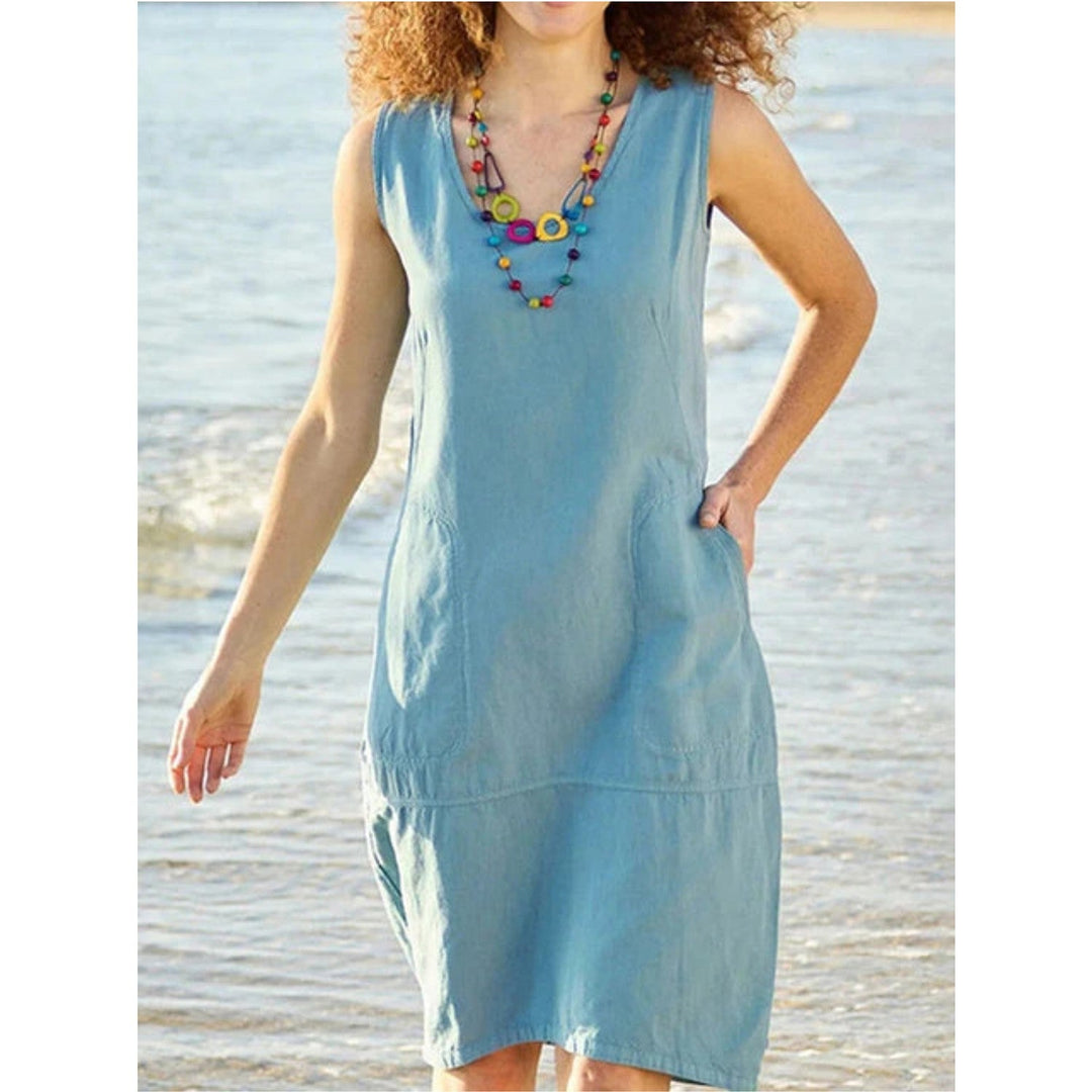 Casual Sleeveless Dress