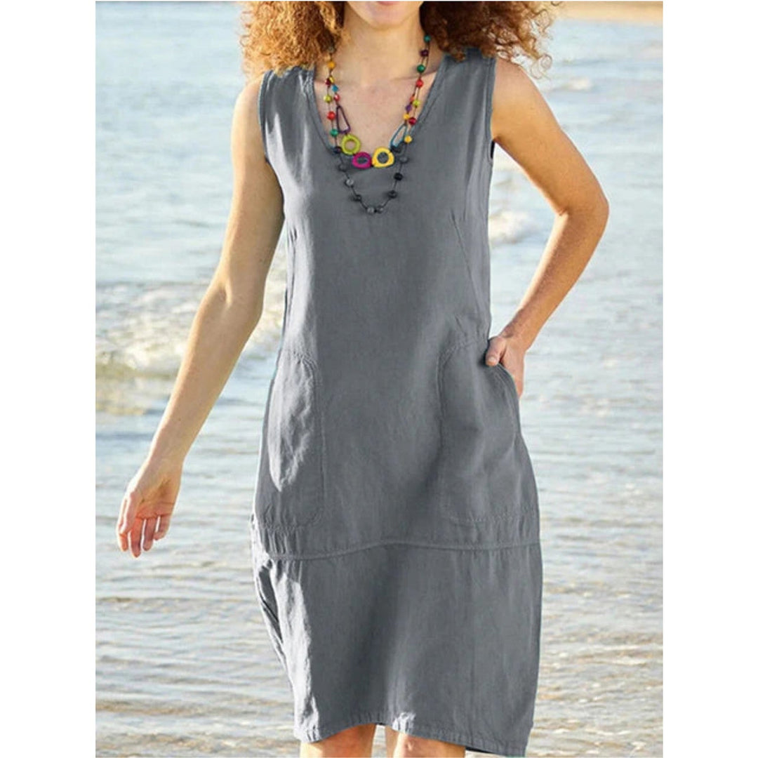 Casual Sleeveless Dress