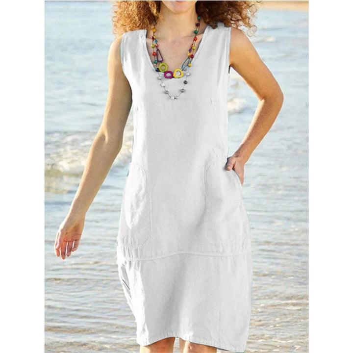 Casual Sleeveless Dress