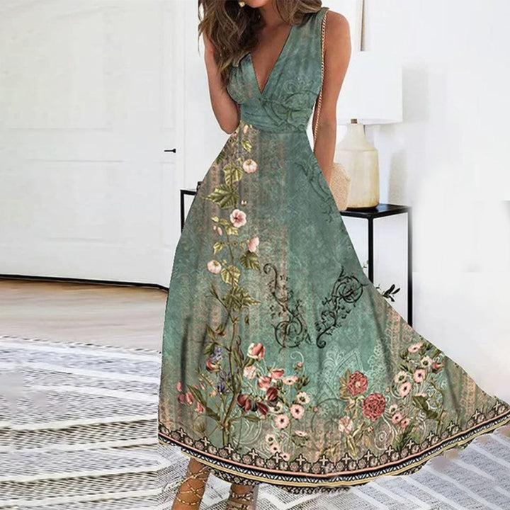 Elegant flowered dress