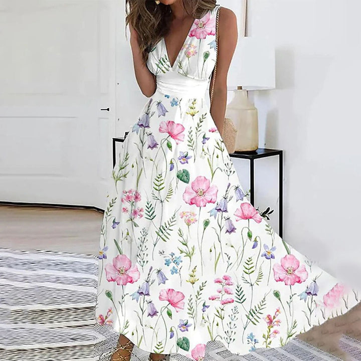 Elegant flowered dress