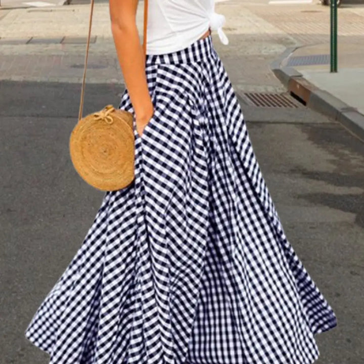 Long summer party skirt