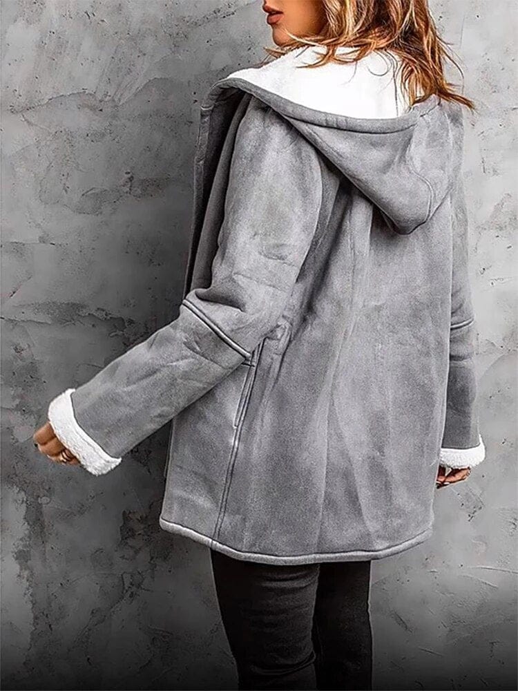 Women's - Winter Jacket - Sherpa Fleece Lined
