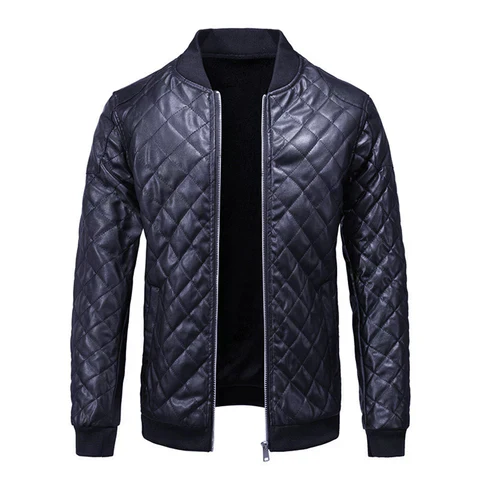 Leather jacket for men