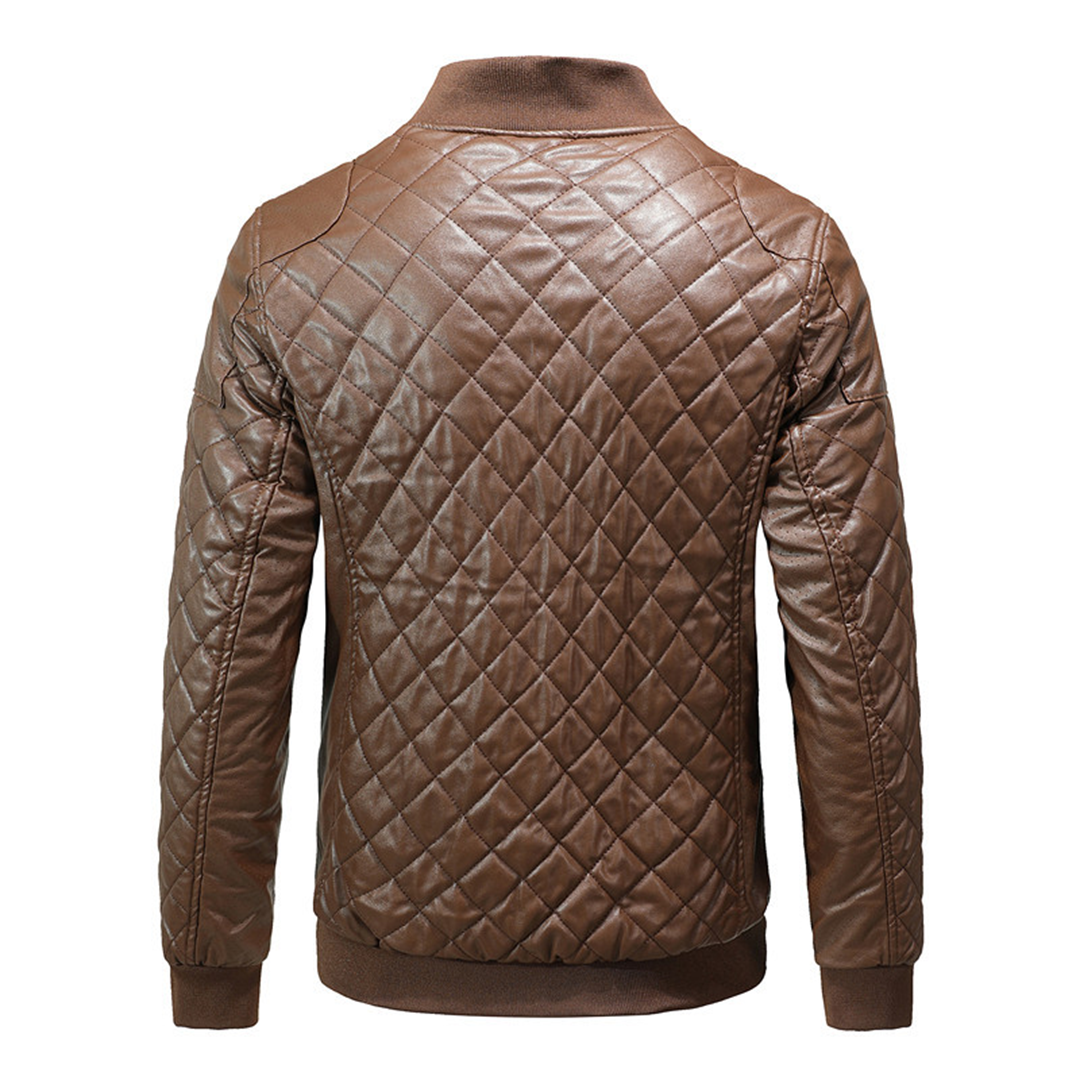 Leather jacket for men