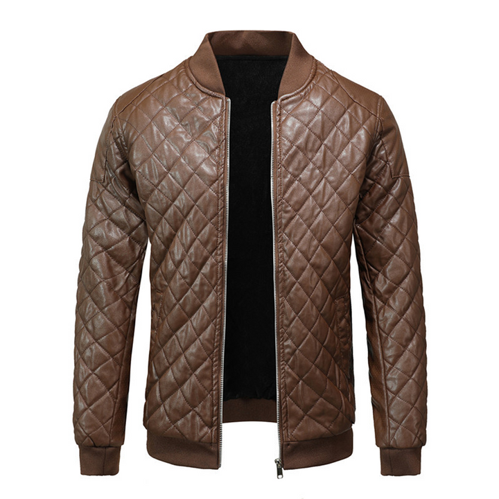 Leather jacket for men