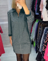 High-end casual midi dress