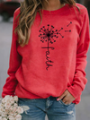 Modern graphic sweatshirt