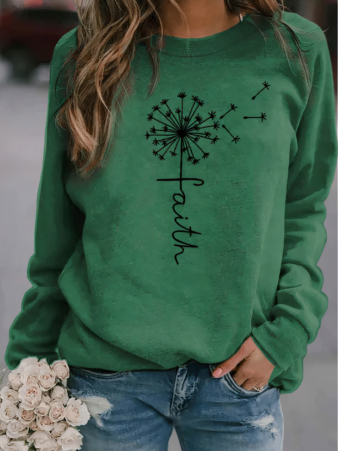 Modern graphic sweatshirt