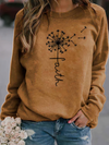 Modern graphic sweatshirt