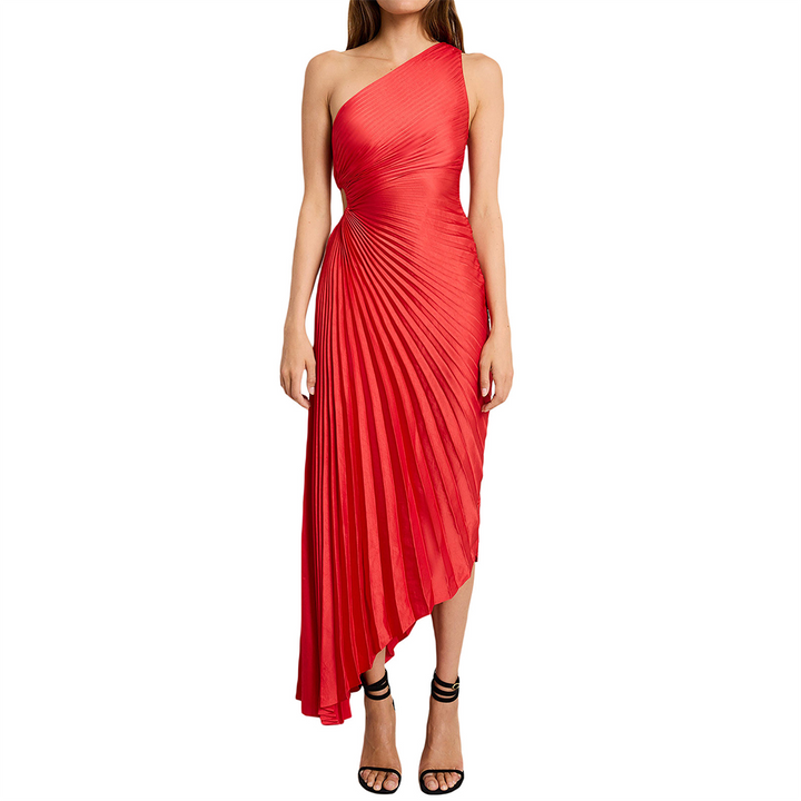 Elegant pleated dress